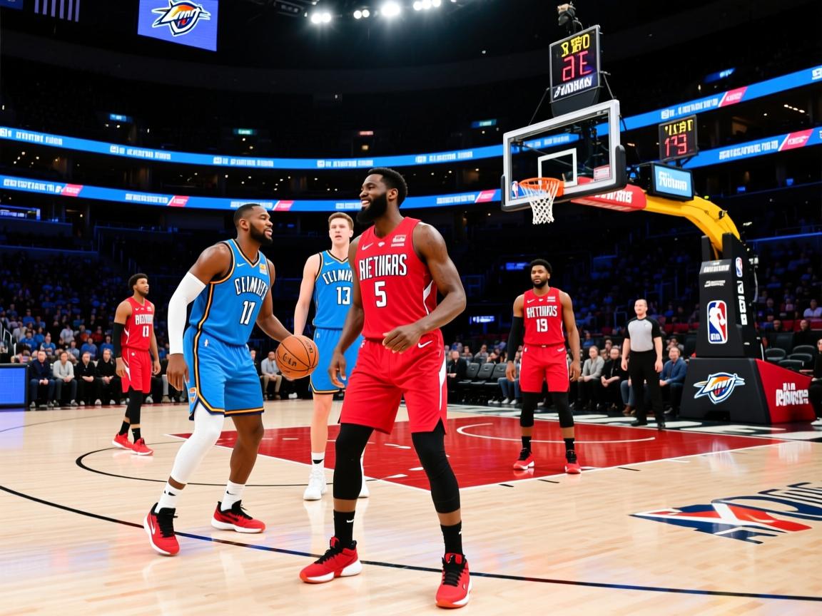 快船战胜雷霆，全队发挥出色